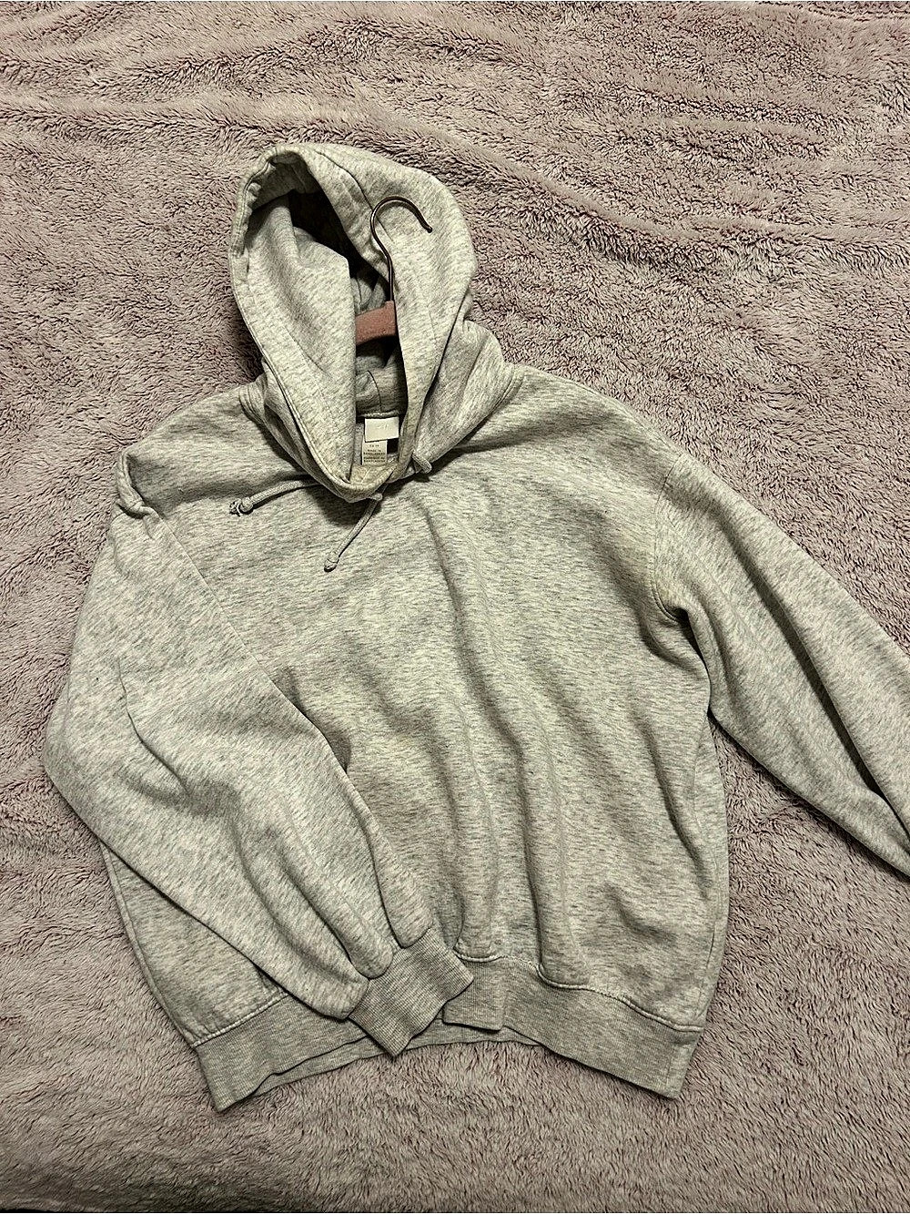 H&M Pullover Hoodie in Gray Size XS